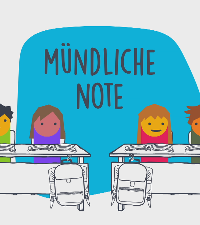 Grafik: Mündliche Noten 