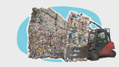 Grafik: Was passiert mit Plastikmüll in Deutschland?