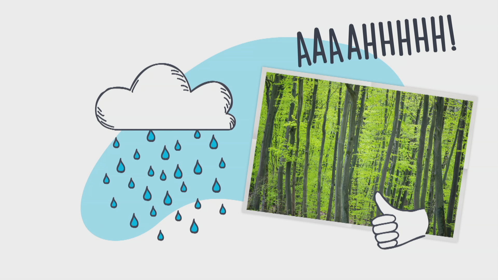 Grafik: Regen im Sommer 