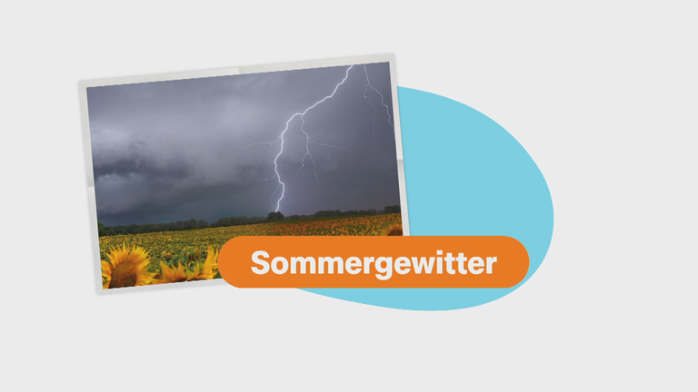 Grafik: Sommergewitter 