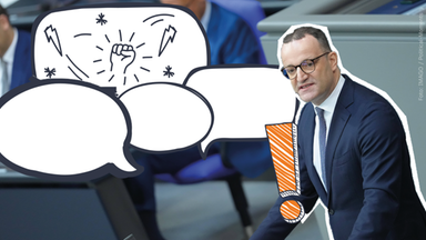Grafik: Jens Spahn tritt zurück