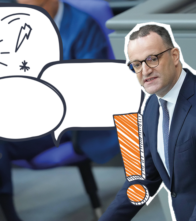 Grafik: Jens Spahn tritt zurück