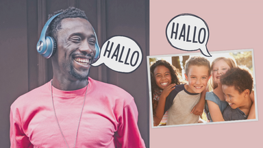 Grafik Stimme Sprechen