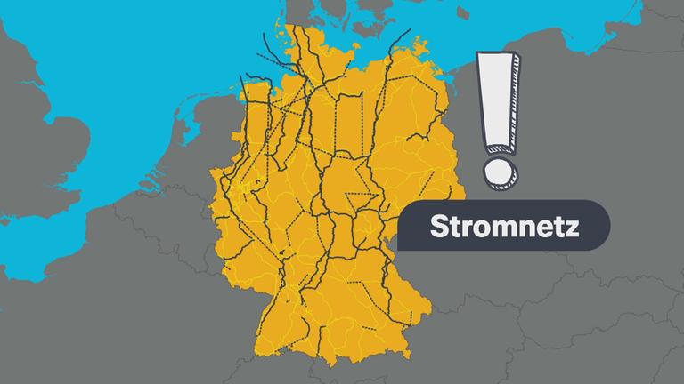 Grafik Stromnetzausbau