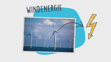 So kommt der Strom aus dem Windrad