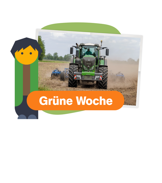 Grüne Woche Grafik
