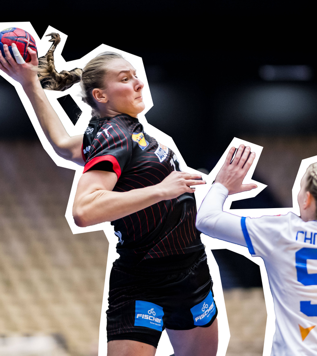 Viola Leuchter aus Deutschland während des Handballspiels zwischen Deutschland und der Tschechischen Republik bei der IHF Frauen-Weltmeisterschaft am 15.12.2023.