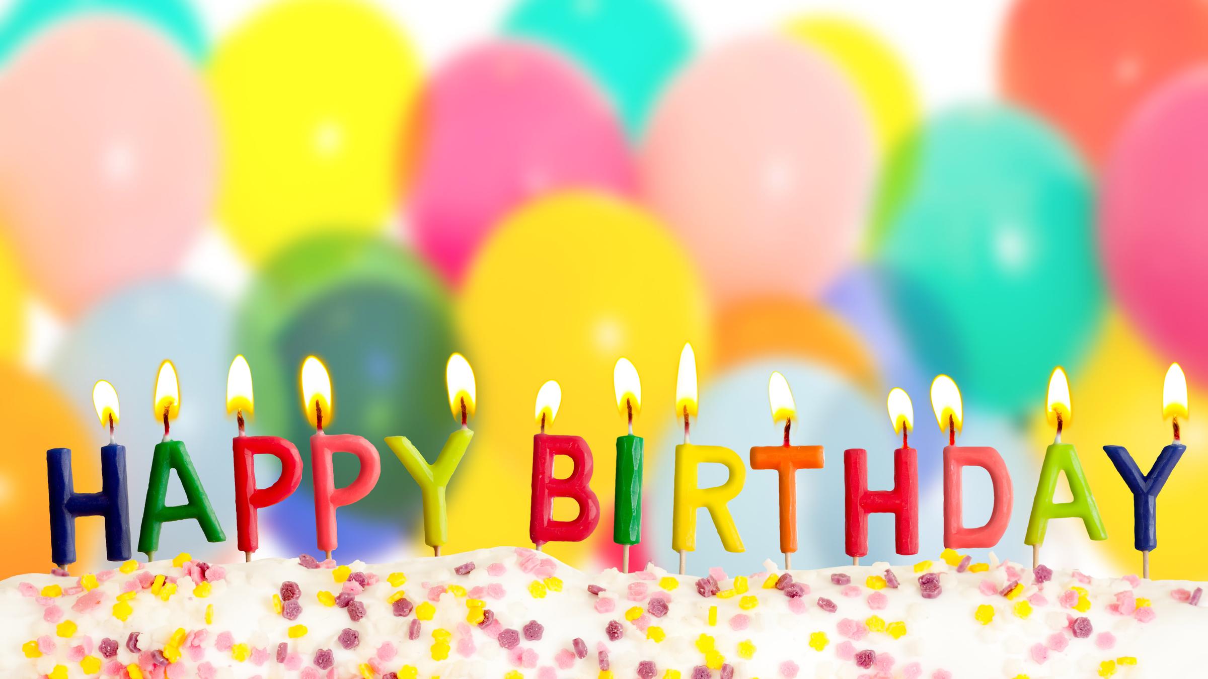 Happy Birthday Kerzen