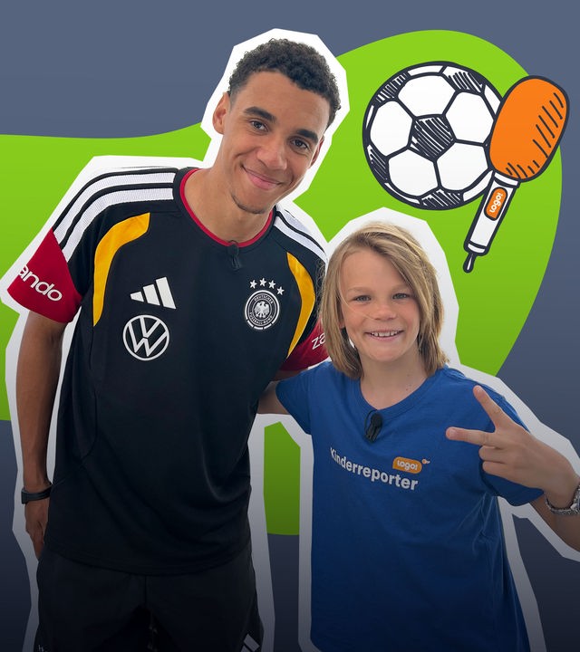 Kinderreporter Oskar trifft Jamal Musiala