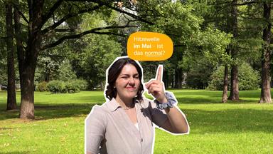 Caro draußen in der Sonne