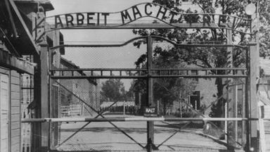Haupttor des Konzentrationslagers Auschwitz