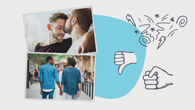 Homophobie Grafik