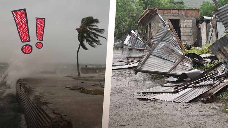 Auf Jamaika kämpfen Menschen mit den Folgen von Hurrikan "Melissa".