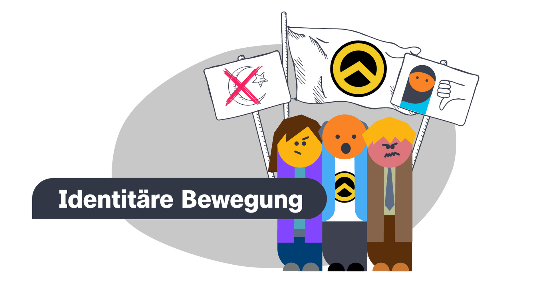 Identitäre Bewegung - Grafik