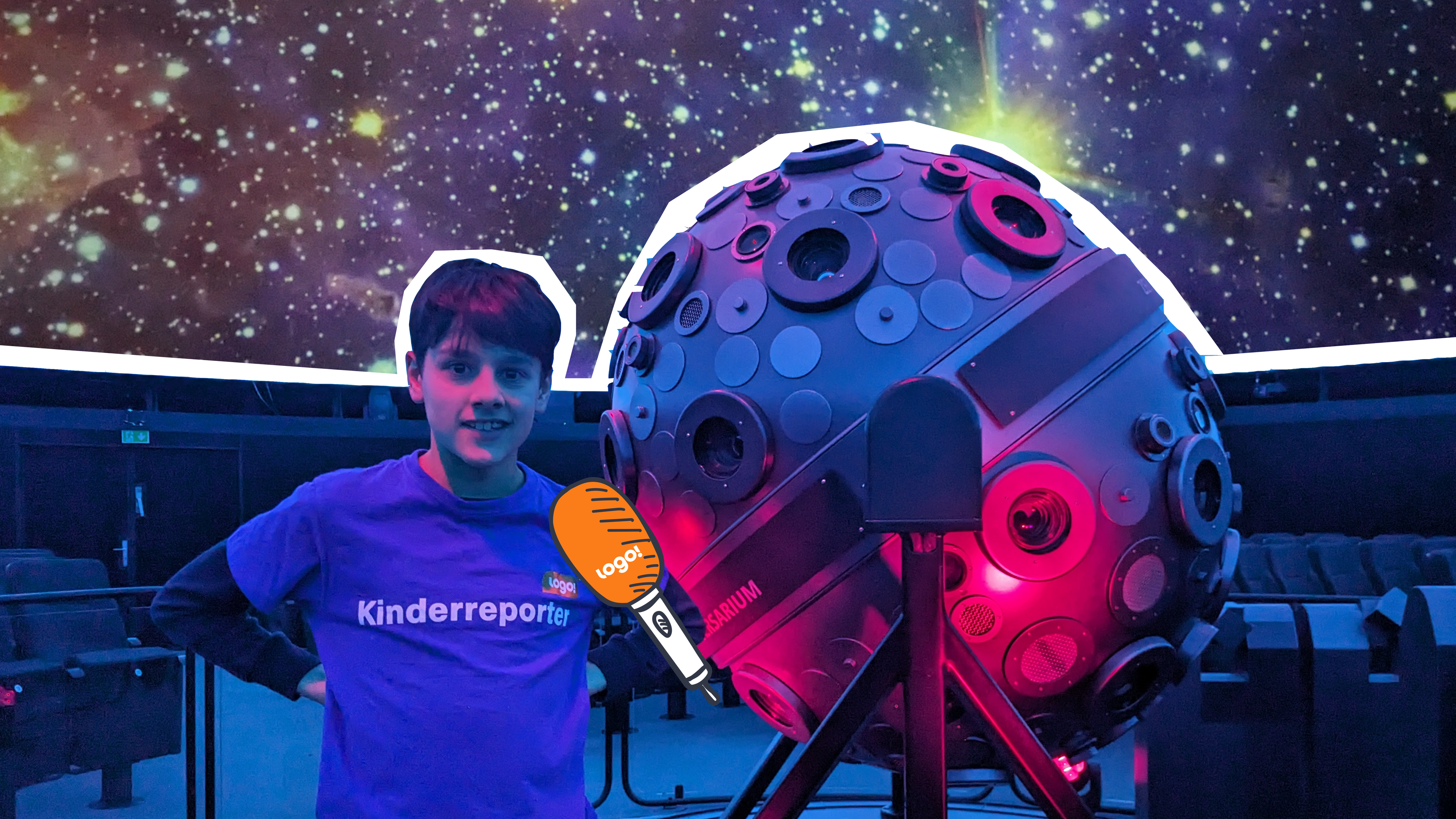Kinderreporter Ilian Planetarium
