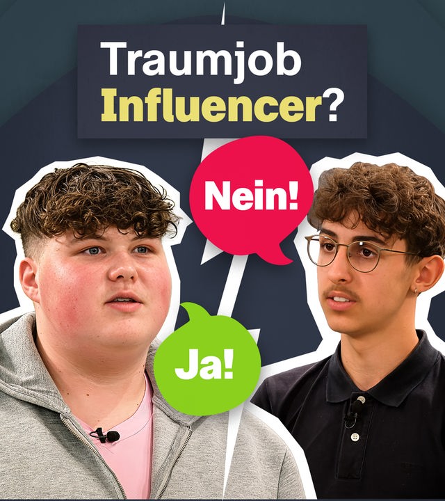 Diskussion über den Job Influencer
