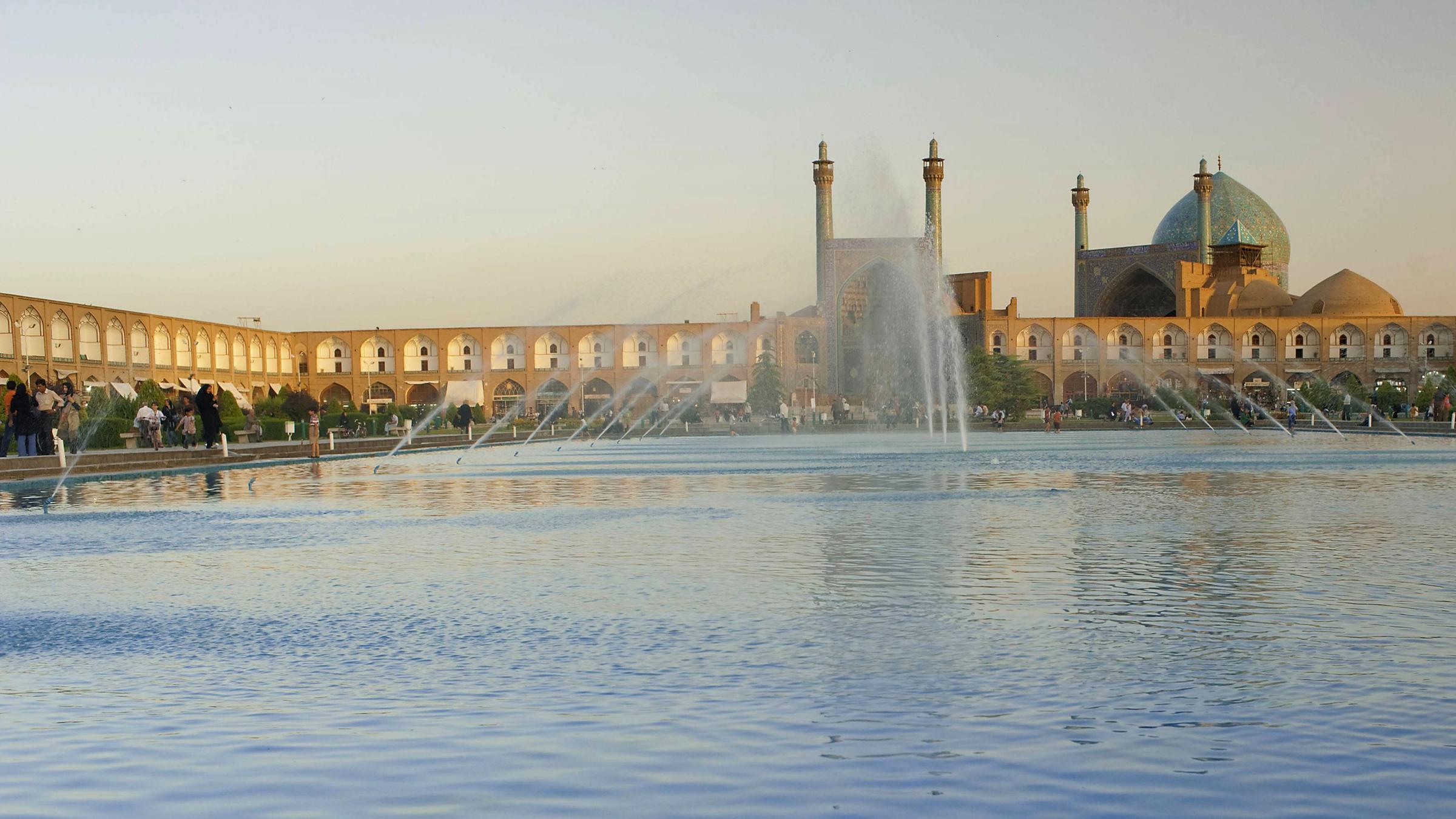 Masdjed-e Shah-Moschee in Isfahan, Iran