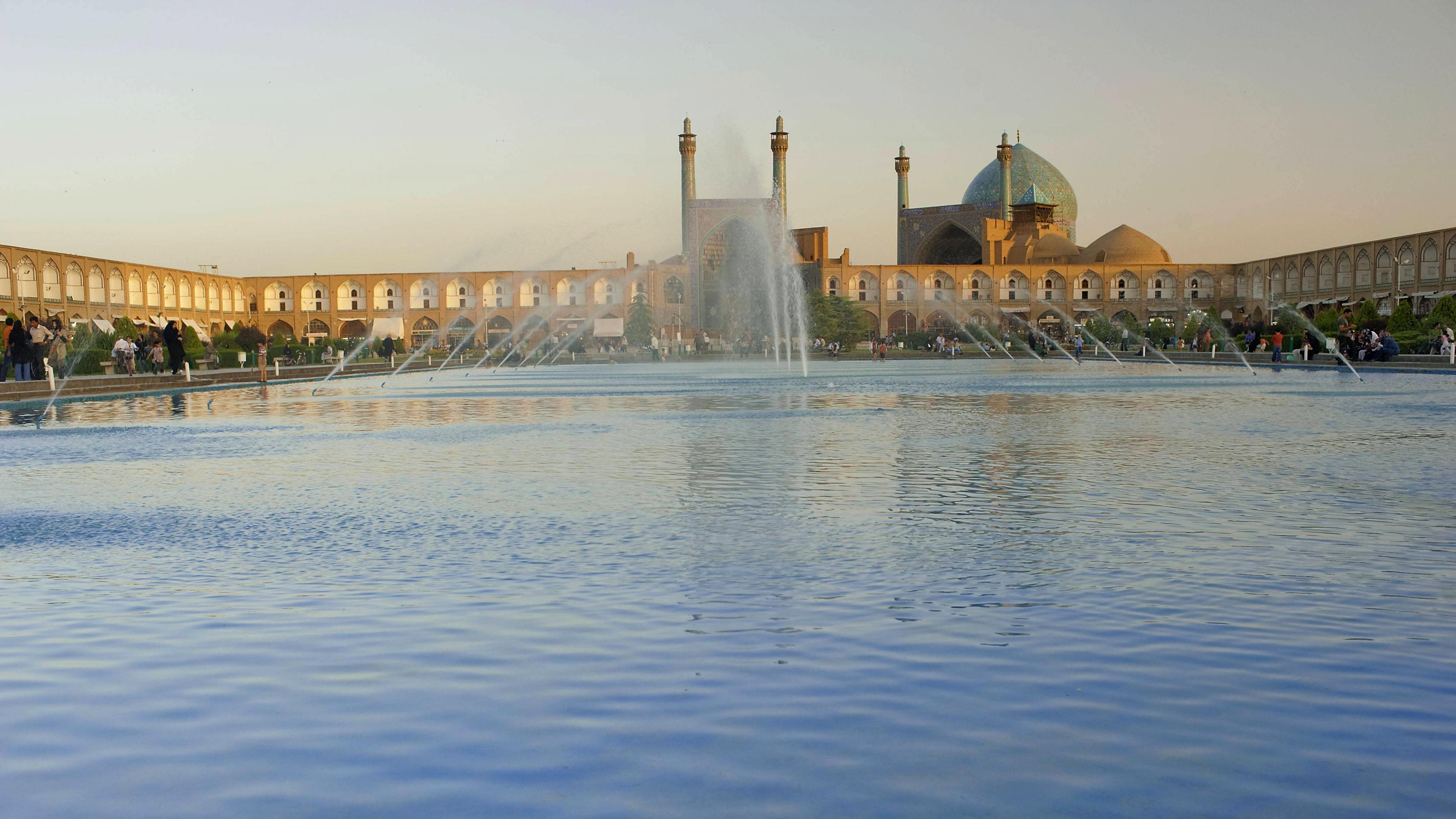 Masdjed-e Shah-Moschee in Isfahan, Iran