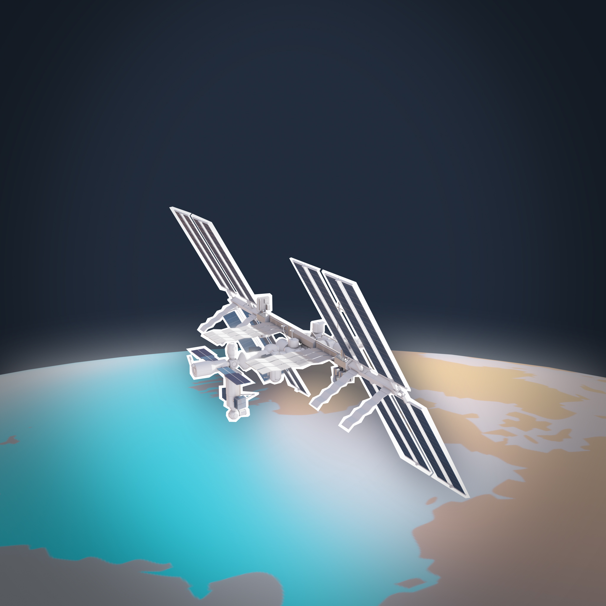 ISS 3D Story