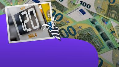 100 Euro Scheine und der 120 Millionen EUro Gewinn