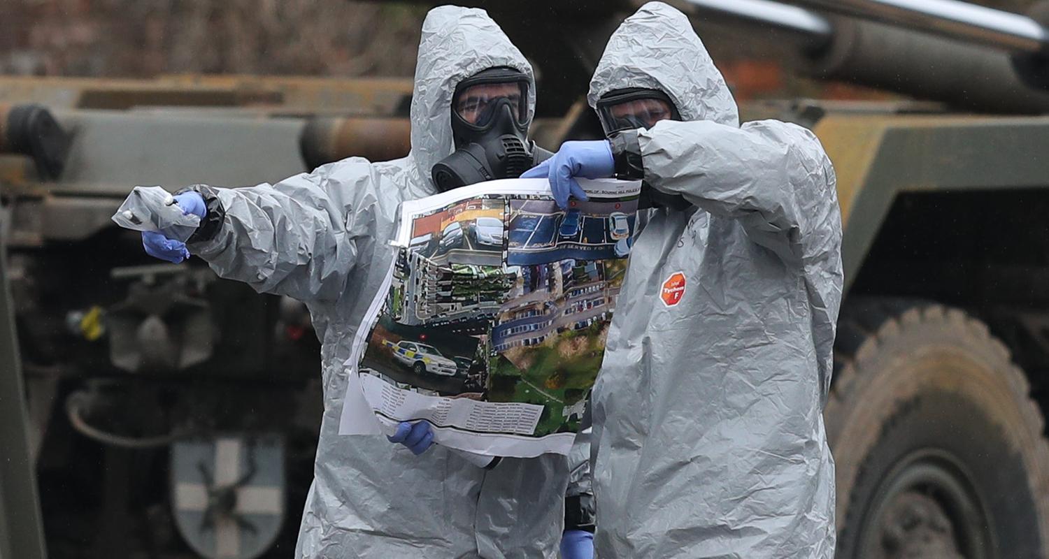 britische armee am ort der vergiftung von sergej skripal