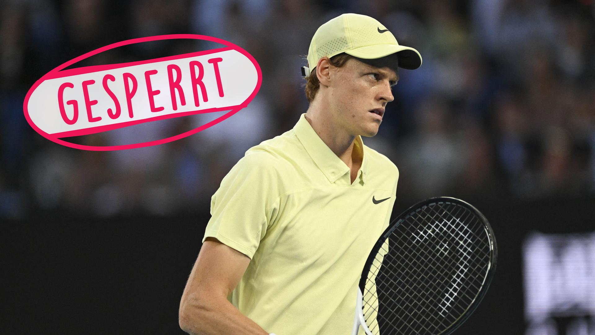 Jannik Sinner gesperrt