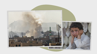 Jemen Bürgerkrieg Grafik