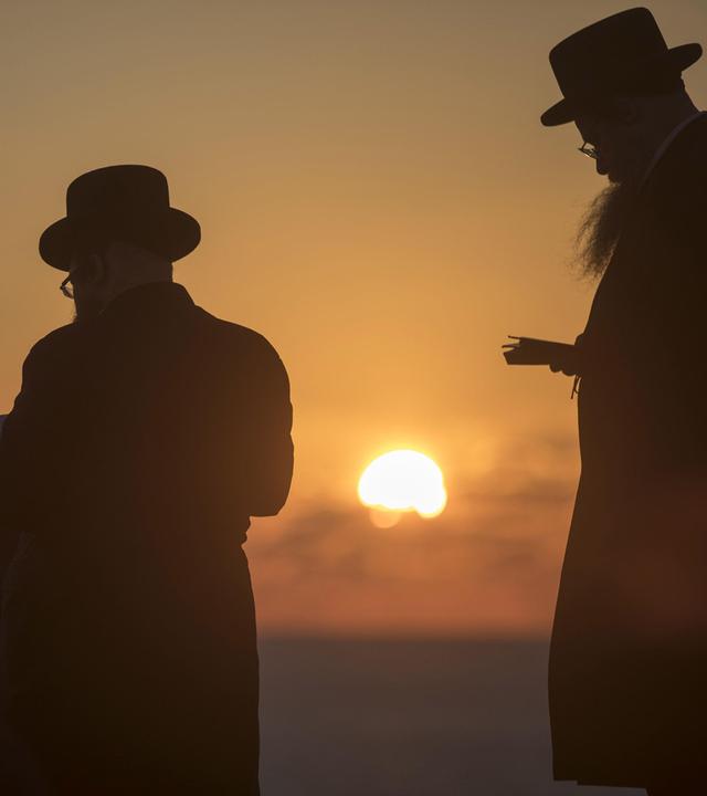 Juden feiern Jom Kippur