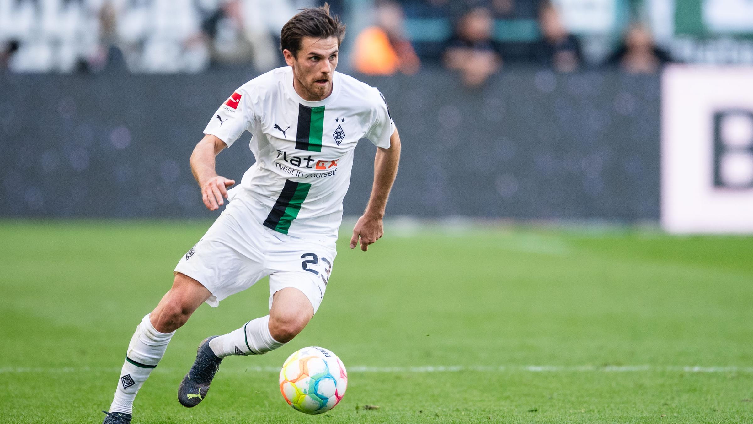 Jonas Hofmann während des Bundesliga-Spiels Borussia Mönchengladbach - 1. FC Köln.