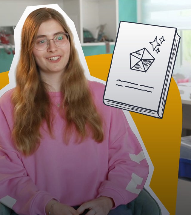 Wie kommt eine jugendliche dazu, Bücher zu schreiben?