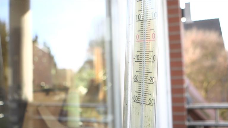 Ein Thermometer
