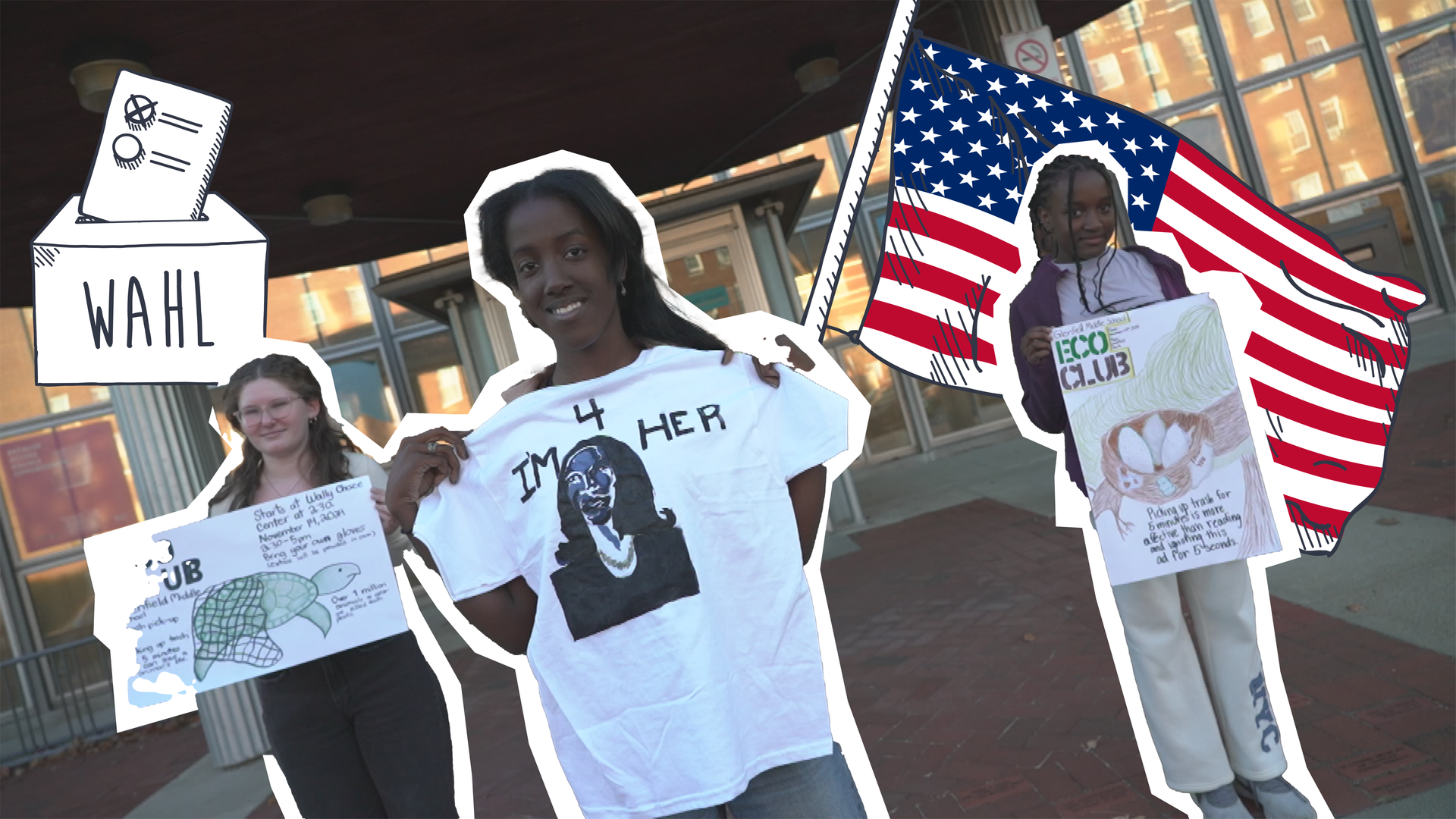 Sherif trifft Kamala-Harris-Anhängerinnen