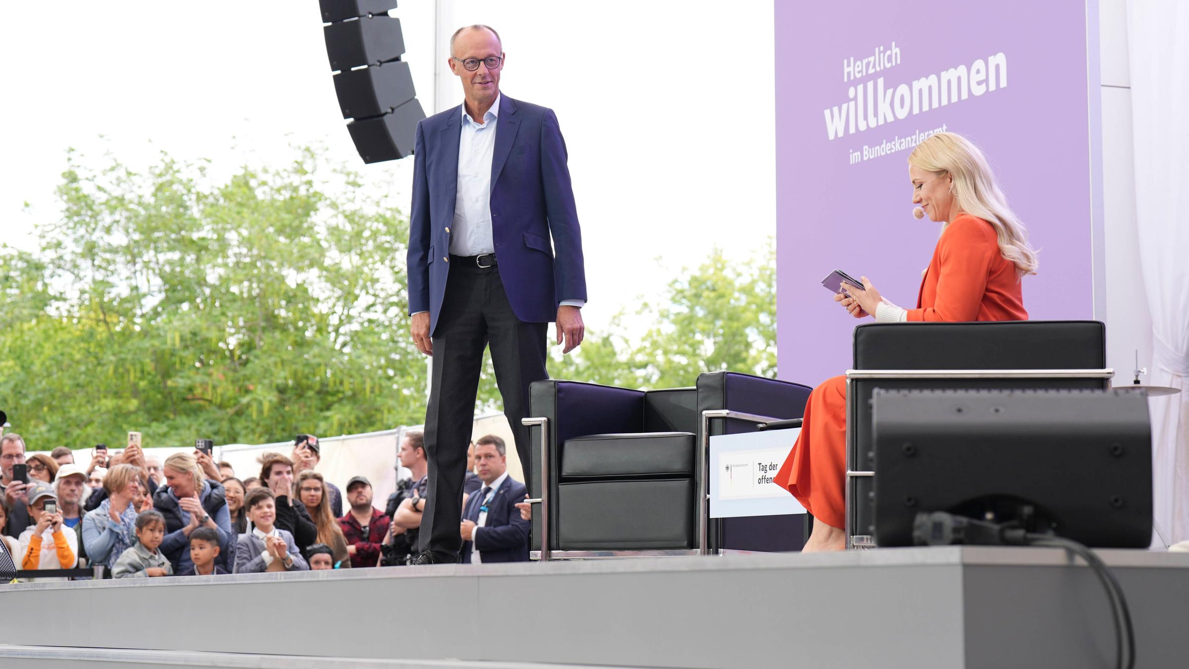 Tag der offenen Tuer der Bundesregierung 2025 mit Bundeskanzler Merz