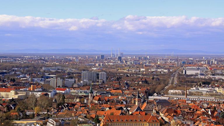 Karlsruhe Stadtansicht