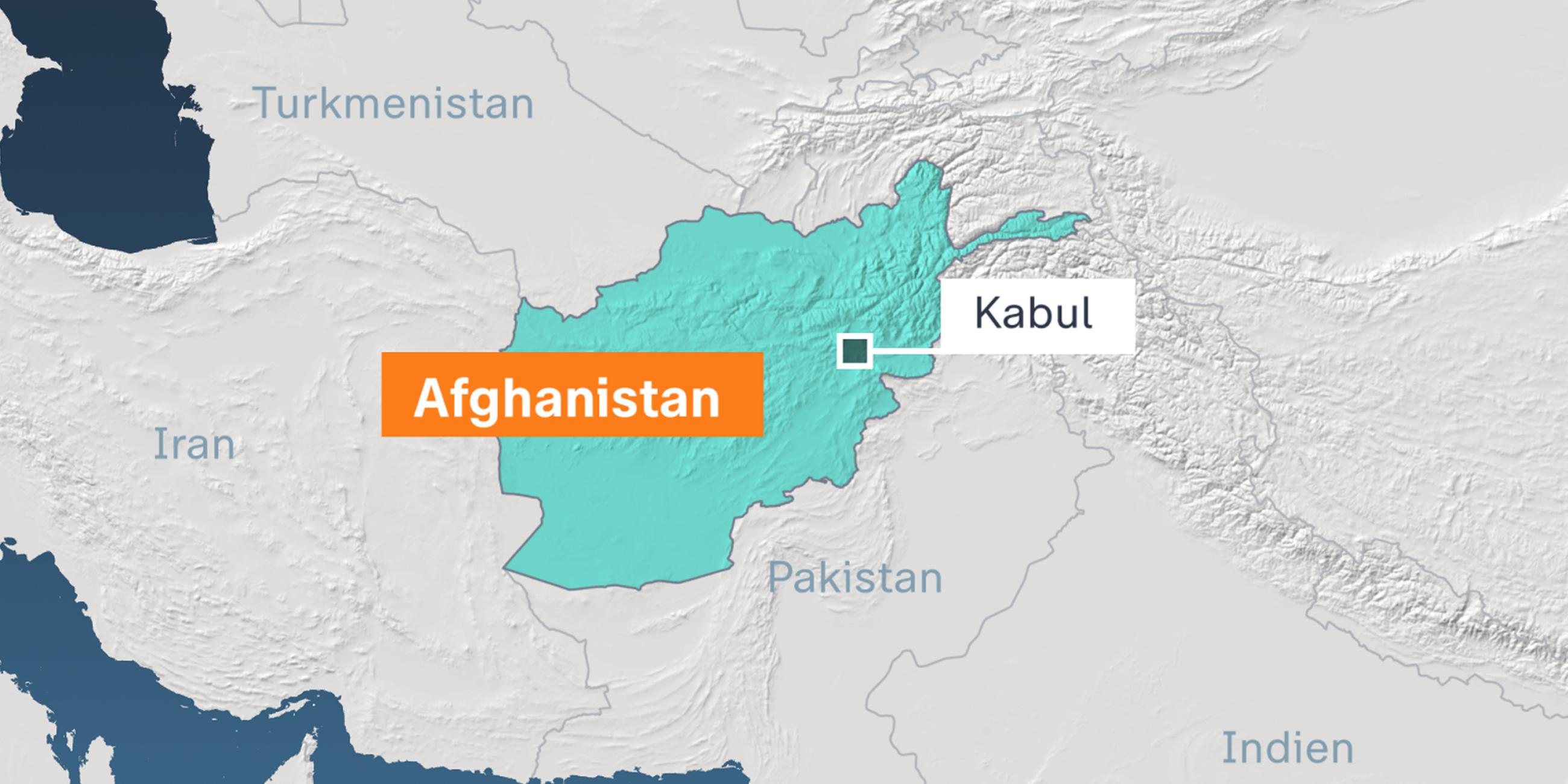 Karte, Afghanistan