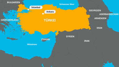 Türkei Karte