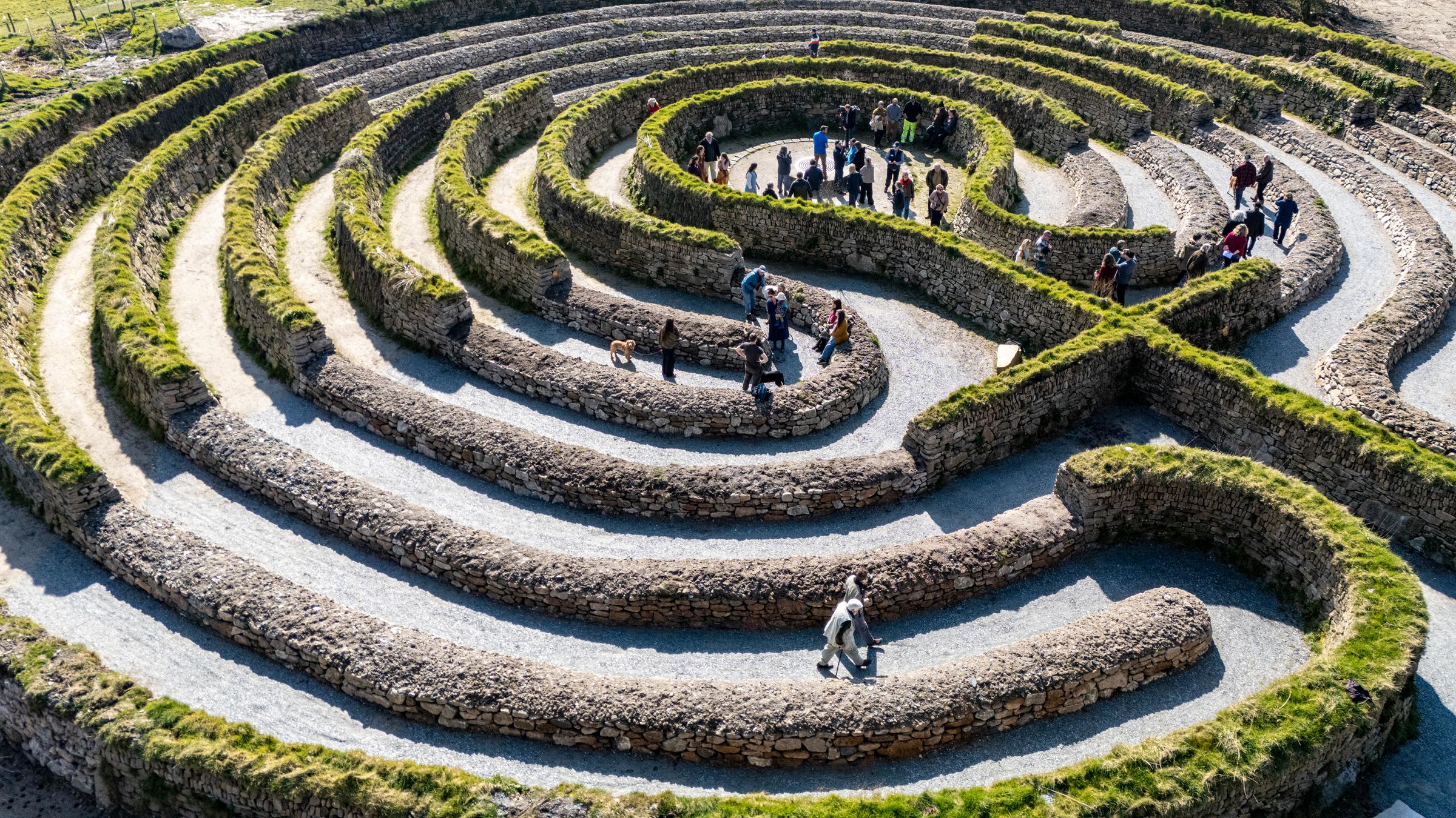 Großes Labyrinth in Großbritannien