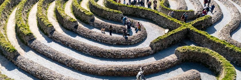 Großes Labyrinth in Großbritannien
