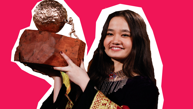 Nila Ibrahimi: Kinder-Friedenspreis für afghanische Aktivistin