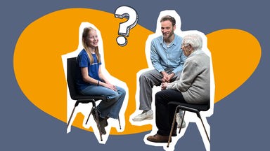 Kinderreporter treffen Hundertjährige