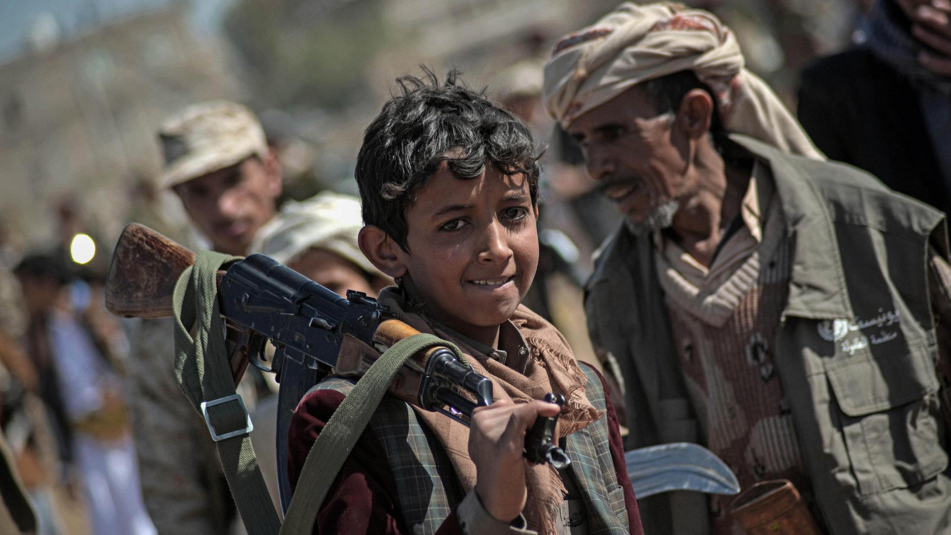 Kindersoldat im Jemen