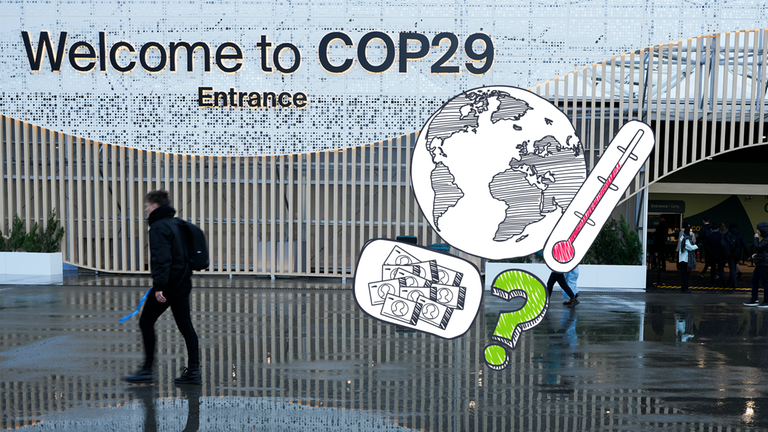 Klimaschutz und Geld: Große Fragen bei COP29