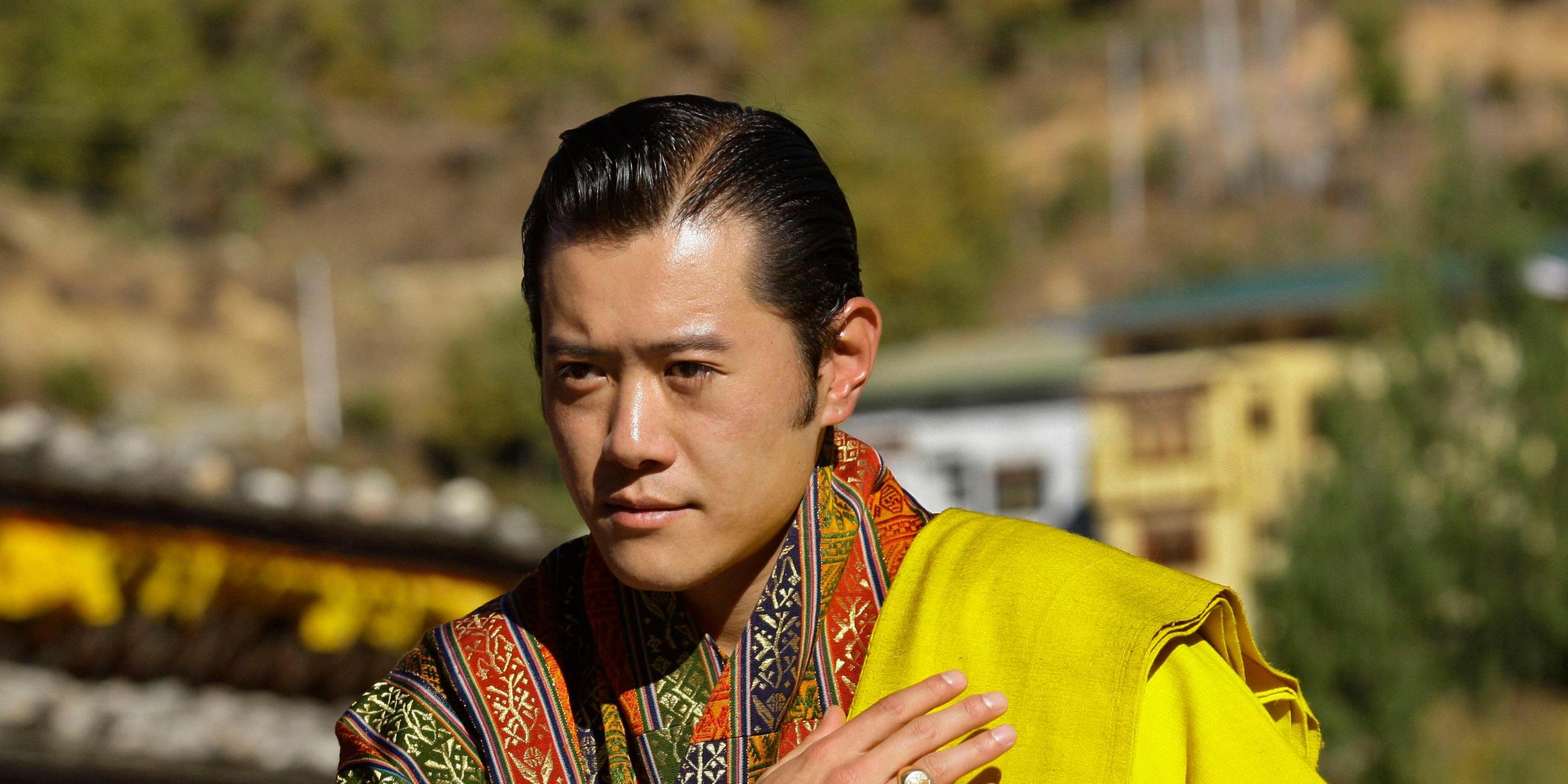 Der junge König von Bhutan