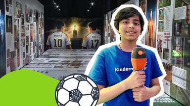 Kinderreporter Vivaan im Fußballmuseum
