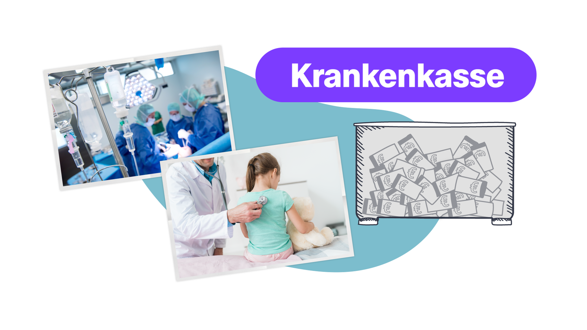 Krankenkassen Grafik