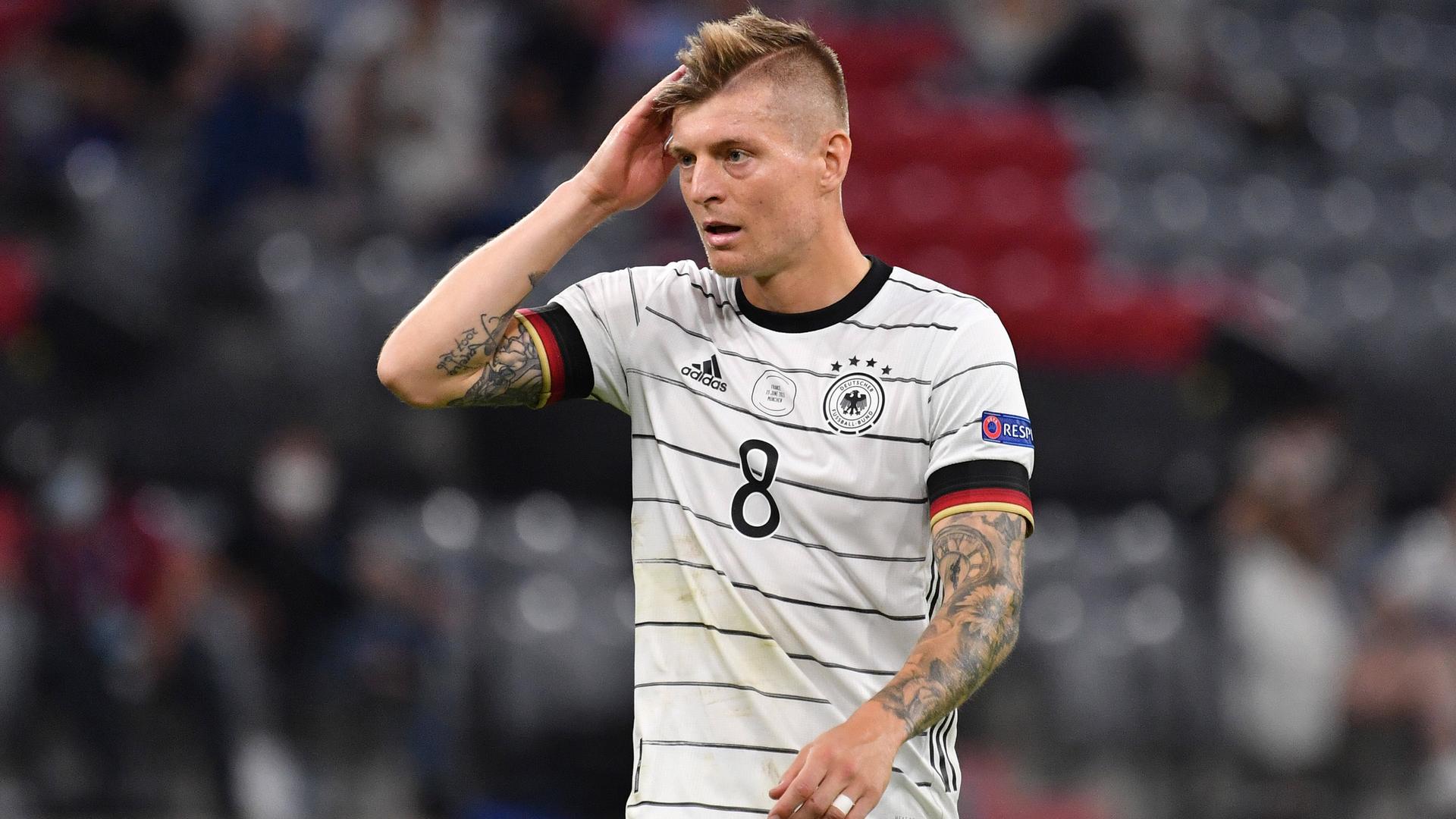 Toni Kroos im Trikot der Nationalmannschaft