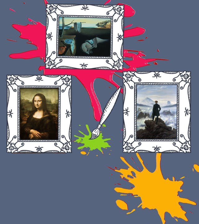 Verschiedene Gemälde