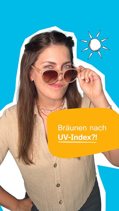 Kurz gecheckt Bräunen