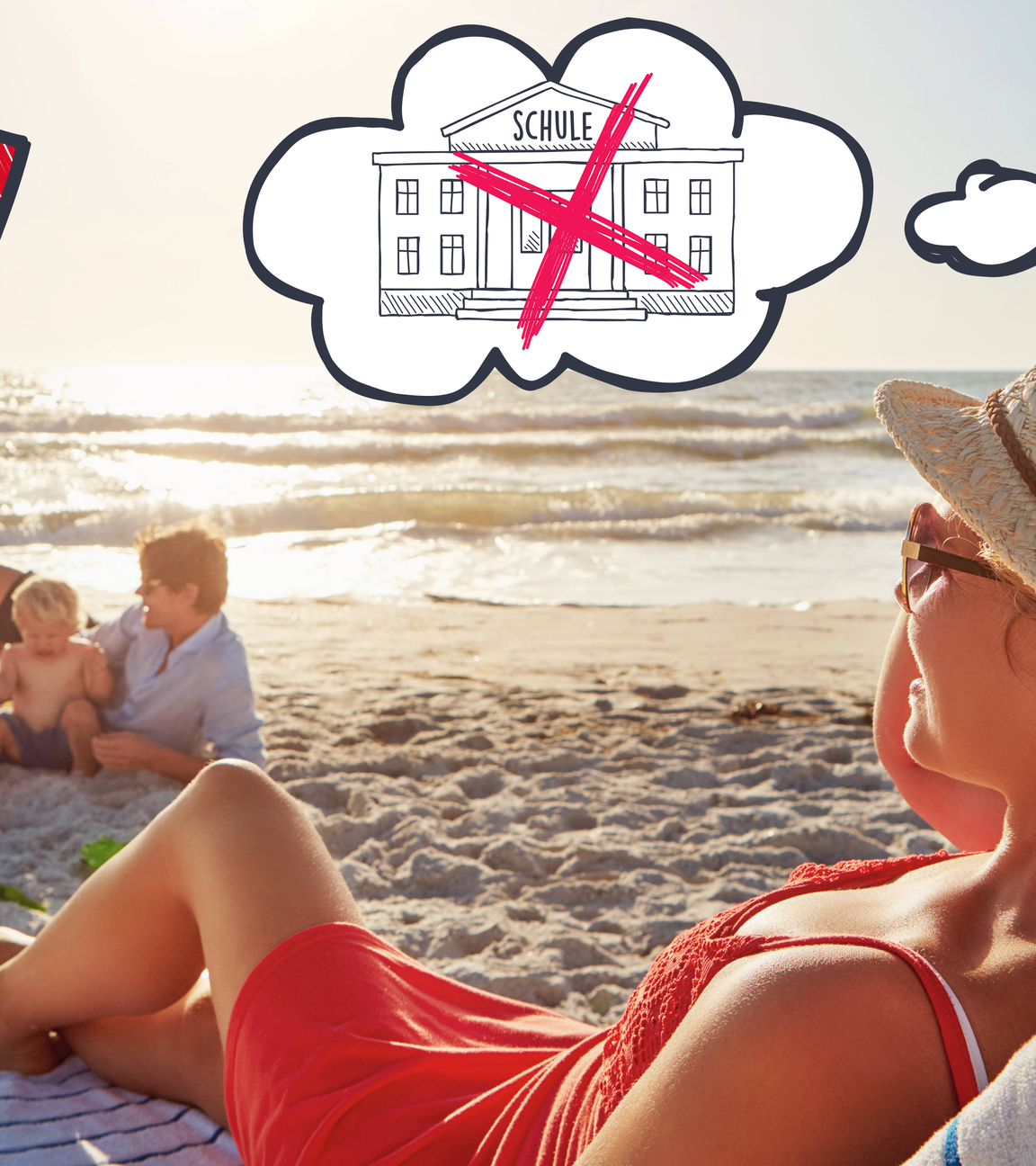 Strand Familie Urlaub