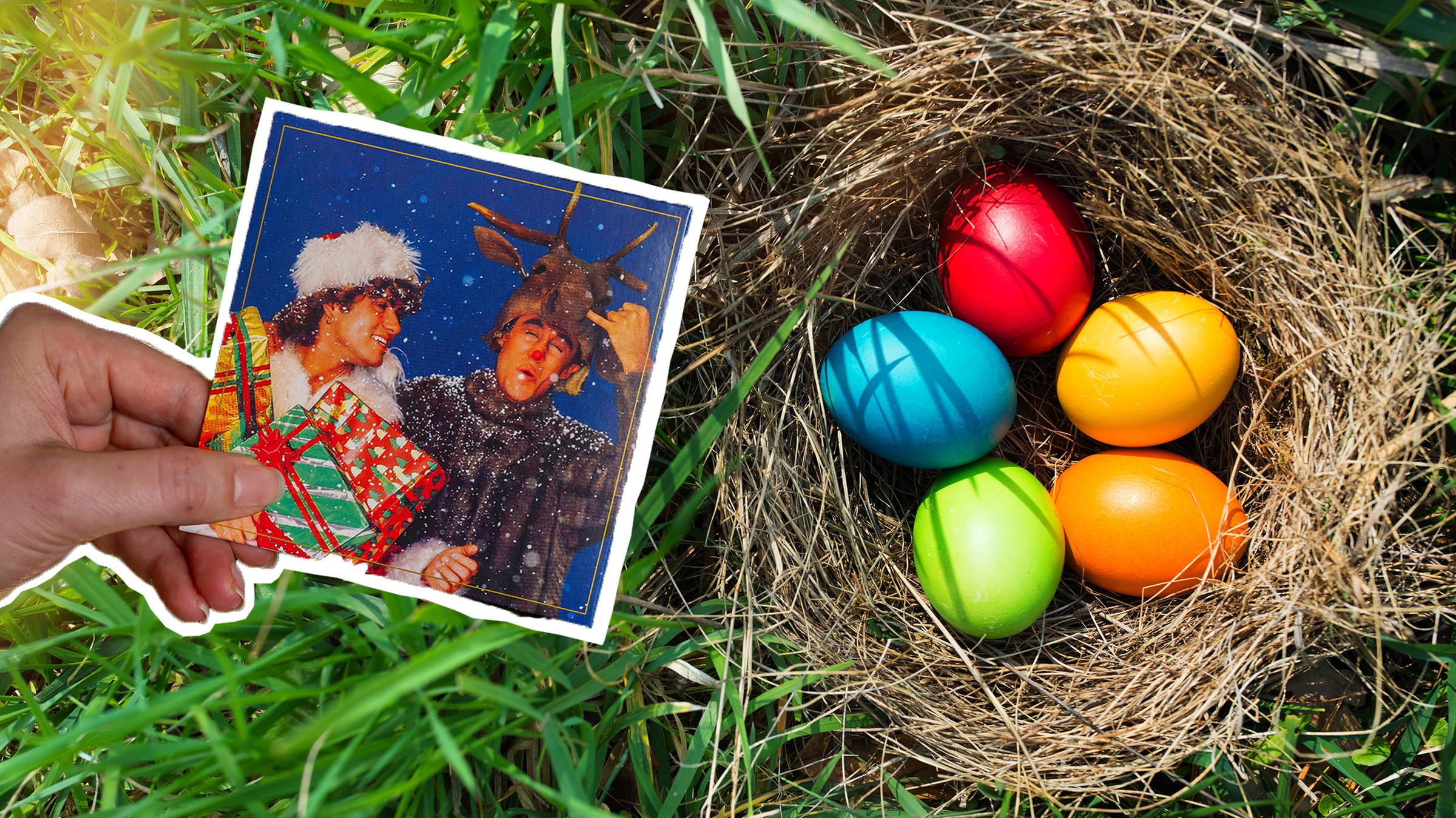 Last Christmas CD vor Osternest